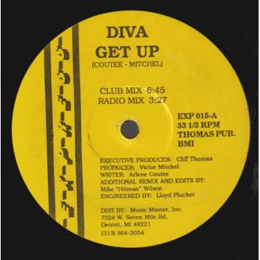 DIVA - GET UP ( CLUB MIX - RADIO MIX - HOT HOUSE MIX )