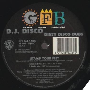 DJ DISCO  - DIRTY DISCO DUBS ( STAMP YOUR FEET / THAT SOUND )