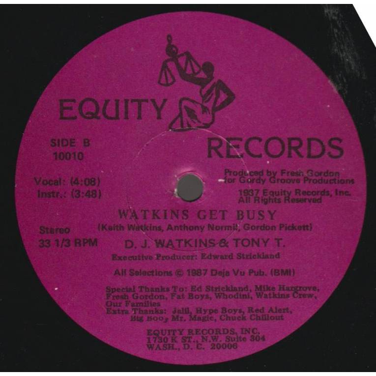 DJ WATKINS & TONY T - SHOW ME ( VOCAL - INSTR ) / WATKINS