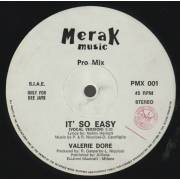 DORE VALERIE / LEAR AMANDA - PROMO - IT'S SO EASY ( VOCAL ) / NO CREDIT CARD