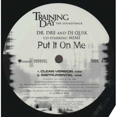 DR DRE & DJ QUICK CO- STARRING MIMI - PROMO - PUT IT ON ME ( CLEAN VERSION - INSTR - EXPLICIT VERSION )