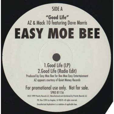 EASY MOE BEE - PROMO - GOOD LIFE ( LP - RADIO EDIT - INSTR )