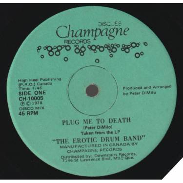 EROTIC DRUM BAND THE - PLUG ME TO DEATH / JERKY RYTHM