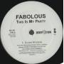 FABOLOUS - PROMO - THIS IS MY PARTY ( ( CLEAN VERSION - DIRTY - INSTRUMENTAL )