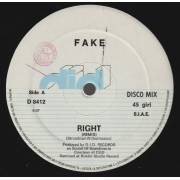 FAKE - RIGHT ( REMIX ) / NEW ART