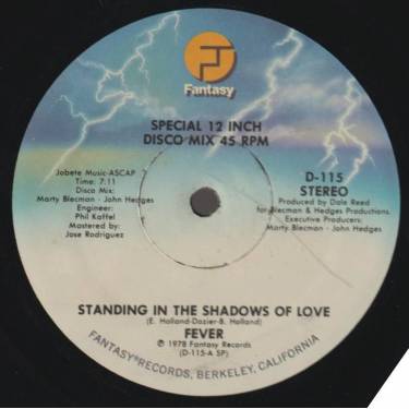 FEVER - STANDING IN THE SHADOW OF LOVE SPECIAL 12 INCH DISCO MIX