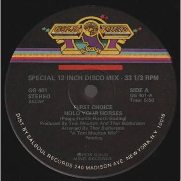 FIRST CHOICE - HOLD YOUR HORSES