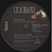 FIVE STAR - ALL FALL DOWN / INSTRUMENTAL / FIRST AVENUE