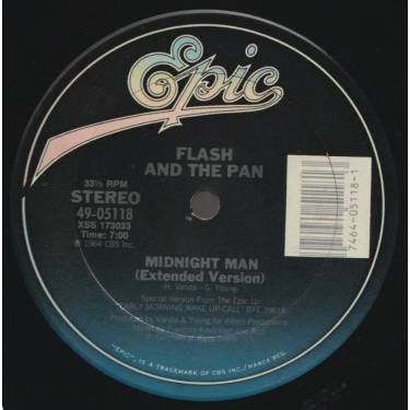 FLASH AND THE PAN - MIDNIGHT MAN ( EXTENDED VERSION / INSTRUMENTAL )