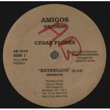FLORES CESAR - ENTREGATE ( MERENGUE ) / FINALES DEL SIGLO