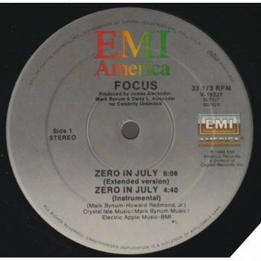 FOCUS - ZERO IN JULY ( EXTENDED VERSION - INSTRUMENTAL - EDITED - DUB )