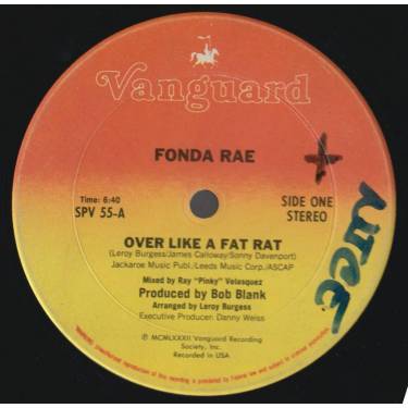 FONDA RAE - OVER LIKE A FAT RAT / INSTRUMENTAL