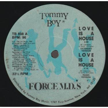 FORCE M.D.S. - LOVE IS A HOUSE ( EXTENDED VERSION - RADIO - HEAD MIX - INSTRUMENTAL)