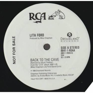 FORD LITA - PROMO - BACK TO THE CAVE