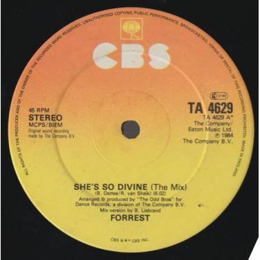 FORREST - SHE'S SO DIVINE ( THE MIX - THE TRIX )