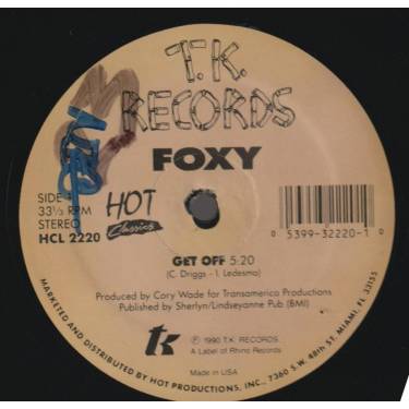 FOXY - GET OFF / PARTY BOYS