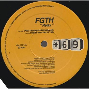 FRANKIE GOES TO HOLLYWOOD - RELAX ( PETER RAUHHOFER'S DOOMSDAY MIX - ORIGINAL NEW YORK 12" MIX )