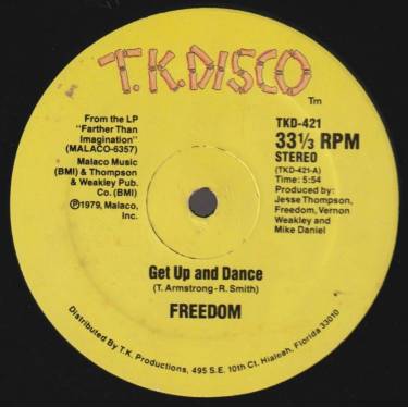 FREEDOM - GET UP AND DANCE / YOU'VE JUST GOT TO BE THE ONE