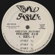 FREESTYLE ALLSTARS  - VOLUME SIX ( KRS - 1 / REDMAN )