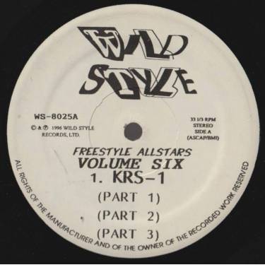 FREESTYLE ALLSTARS  - VOLUME SIX ( KRS - 1 / REDMAN )
