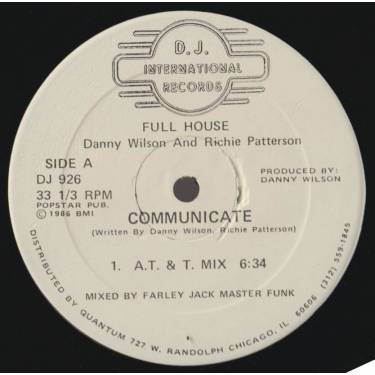 FULL HOUSE - COMMUNICATE ( A.T.& T MIX - SPRINT APPELLA - BELL MIX )