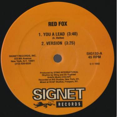 FUNGUS NIKEY / RED FOX - THE GIG / YOU A LEAD / VERSION