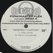 FUNKMASTER FLEX  - RESPECT CARTER ( DIRTY - CLEAN - INSTRUMENTAL )