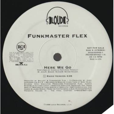 FUNKMASTER FLEX  - PROMO - HERE WE GO ( RADIO VERSION - INSTRUMENTAL )
