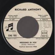ANTHONY RICHARD  - NESSUNO DI VOI / DIFENDI QUESTO AMORE