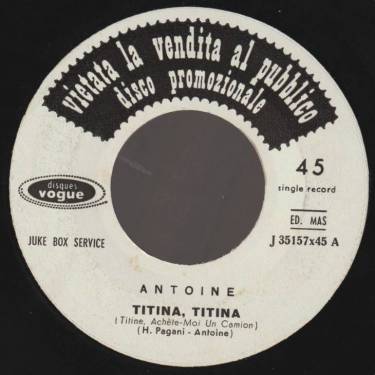 ANTOINE - TITINA , TITINA / CADE QUALCHE FIOCCO DI NEVE