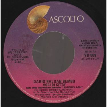 ASSEMBLY THE / DARIO BALDAN BEMBO - NEVER NEVER / VOCI DI CITTA'