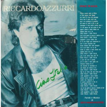 AZZURRI RICCARDO - CIAO ITALIA / SPECCHI