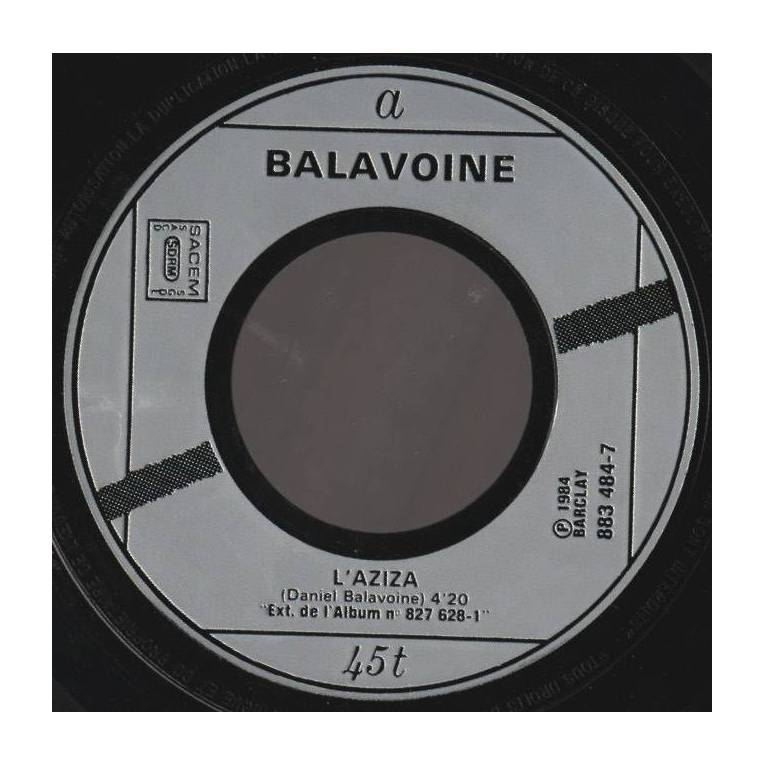 BALAVOINE - L'AZIZA / TOUS LES CRIS LES S.O.S. - aquarius ...