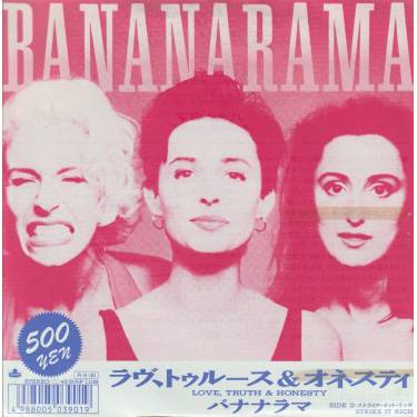 BANANARAMA - PROMO - LOVE TRUTH & HONESTY / STRIKE IT RICH