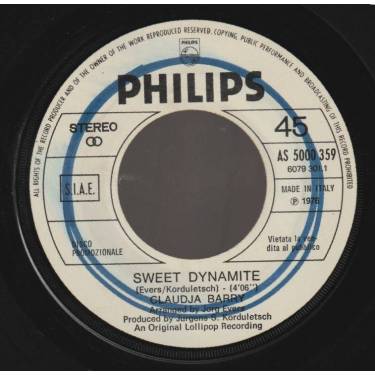 BARRY CLAUDJA / MERSIA - SWEET DYNAMITE / FORSE