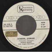 BASSEY SHIRLEY - DOMANI DOMANI / PRONTO … SONO IO