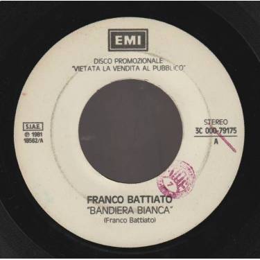 BATTIATO FRANCO / GARBO - BANDIERA BIANCA / A BERLINO … VA BENE