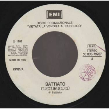 BATTIATO FRANCO / GARBO - LA STAGIONE DELL'AMORE / RADIOCLIMA