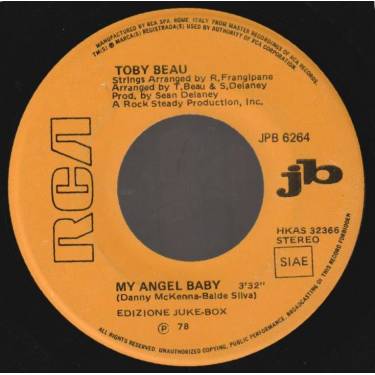 BEAU TOBY / SOLAR FLARE - MY ANGEL BABY / BOOGIE FOUND