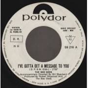 BEE GEES THE - I'VE GOTTA A MESSAGE TO YOU / KITTY CAN