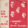 BISONTI I DI BRUNO CASTIGLIA - LA TUA OMBRA ( MI SEGUE ) / LUI NON VUOLE