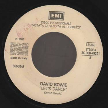 BOWIE DAVID / GARBO  - LET'S DANCE / GENERAZIONE