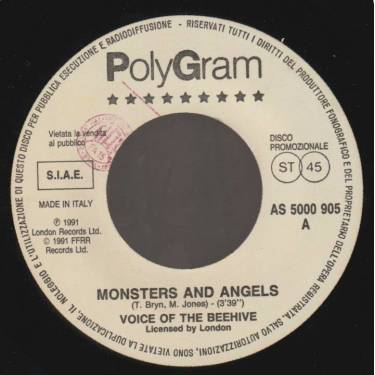 BROWN JAMES / VOICE OF THE BEEHIVE - ( SO TIRED OF STANDING STILL WE GOT TO ) MOVE ON / MONSTERS AND ANGELS