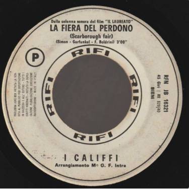 CALIFFI I / FAUSTO LEALI - LA FIERA DEL PERDONO / E' COLPA SUA