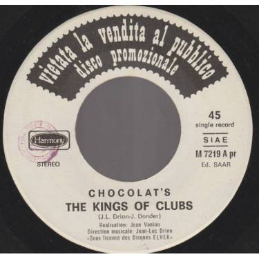 CHOCOLAT'S / THE SOUND OF ANDRE CARR - THE KINGS OF CLUBS / ISLAND MAN