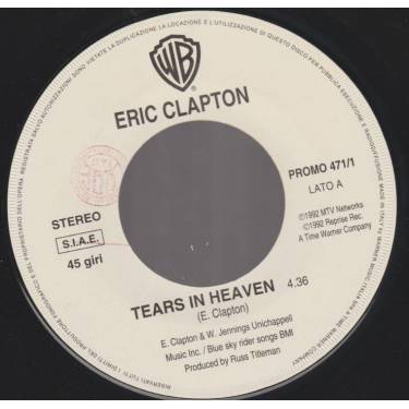 CLAPTON ERIC / CHRIS ISAAK - TEARS IN HEAVEN / CAN'T DO A THING ( TO STOP ME )