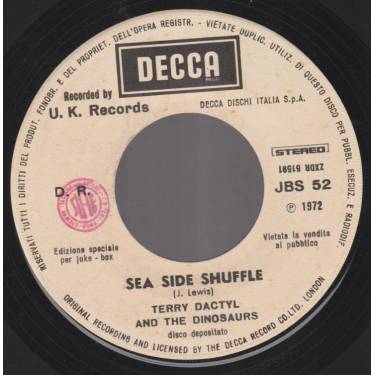 DACTYL TERRY AND THE DINOSAURS / LYNSEY DE PAUL - SEA SIDE SHUFFLE / SUGAR ME