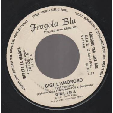 DALIDA - GIGI L'AMOROSO / COL TEMPO