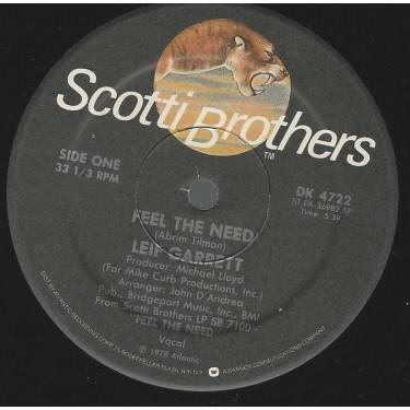 GARRETT LEIF - FEEL THE NEED / NEW YORK CITY NIGHTS
