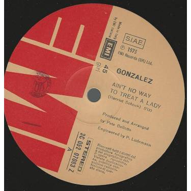 GONZALEZ - AIN'T NO WAY TO TREAT A LADY / MOVE IT TO THE MUSIC